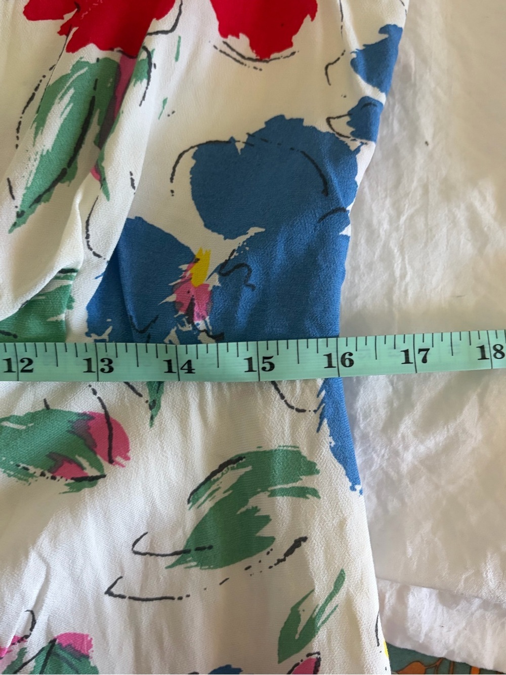 Rixo x Target Women’s Floral Mock Neck Cascade Ruffle Dress Size 10 NWT - Picture 10 of 12